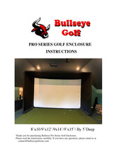 Bullseye Golf PRO Series Instructions Manual