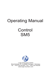 Luigs & Neumann SM5 Operating Manual