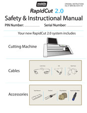 Mobile Outfitters RapidCut 2.0 Safety & Instruction Manual