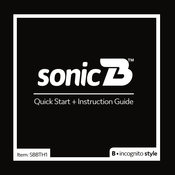 iHip SonicB SBBTH1 Quick Start And Instruction Manual