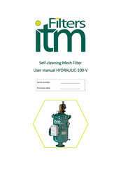 Filters itm HYDRAULIC-100-V User Manual