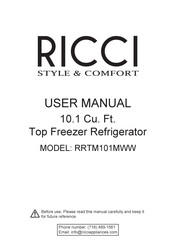 Ricci RRTM101MWW User Manual