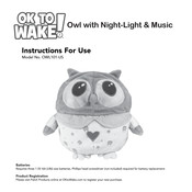Patch Products OK TO WAKE OWL101-US Instructions For Use Manual