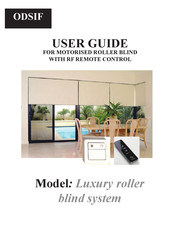 ODSIF Luxury roller blind system User Manual