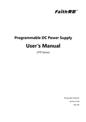 Faithtech FTP032-120-40 User Manual