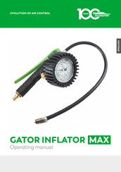 WEGMANN ALLIGATOR GATOR INFLATOR MAX Operating Manual