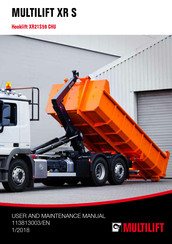 MULTILIFT XR21S59 CHU User And Maintenance Manual