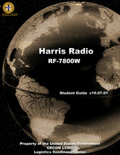 Harris RF-7800W Student Manual