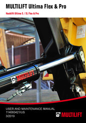 MULTILIFT Ultima S Flex User And Maintenance Manual