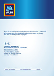 ALDI 803861 User Manual