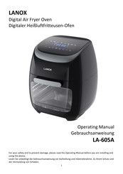 LANOX LA-605A Operating Manual