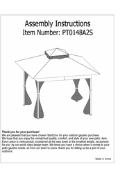 StarEcho PT0148A2S Assembly Instructions Manual