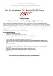 Eljet SKB-B1 User Manual