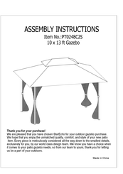 StarEcho PT0248C2S Assembly Instructions Manual