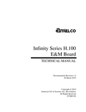 Amtelco Infinity H.100 Series Technical Manual