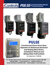icontrols Pulse 750-100 Installation Manual And Setup/User Instructions
