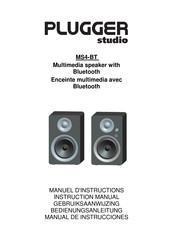 PLUGGER STUDIO MS4-BT Instruction Manual
