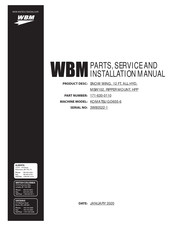 WBM KOMATSU GD655-6 Manual