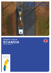 BRODDSON SCANDIA Owner's Manual