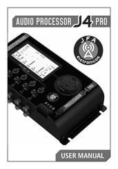 JFA Electronicos J4 Pro User Manual