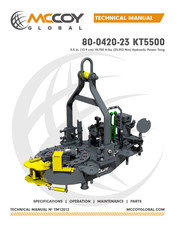 MCCOY 80-0420-23 Technical Manual
