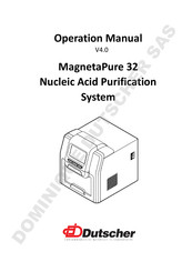 DUTSCHER MagnetaPure 32 Operation Manual