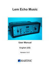 MARTINIC Lem Echo Music User Manual