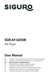 SIGURO SGR-AF-G250B User Manual