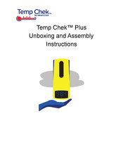 ident-a-kid Temp Chek Plus Assembly Instructions Manual