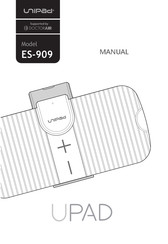 unipad UPAD ES-909 Manual
