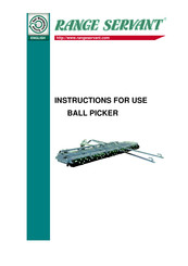Range Servant Jumbo Instructions For Use Manual