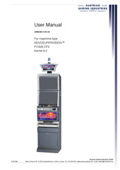 AUSTRIAN GAMING INDUSTRIES NOVOSUPERVISION FV-626 CF2 Manual