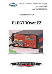 leroy biotech ELECTROvet EZ User Manual