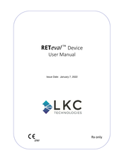 LKC TECHNOLOGIES RETeval User Manual
