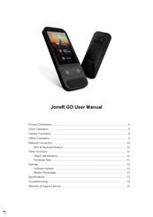 JoneR GO User Manual