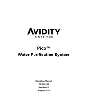 Avidity Science Pico PICO20T2 Operation Manual