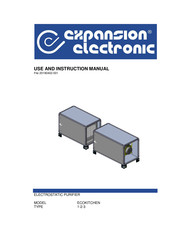 EXPANSION ELECTRONIC ECOKITCHEN 3 Use And Instruction Manual