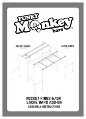 Funky Monkey Bars ROCKET RINGS Assembly Instructions Manual
