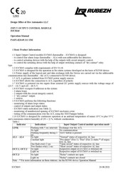 RUBEZH IOCM43 Operation Manual