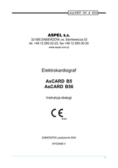 ASPEL AsCARD B5 Operation Manual