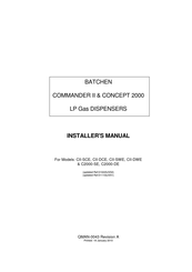 BATCHEN COMMANDER II Installer Manual
