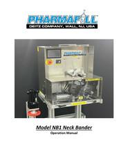 Deitz Pharmafill NB1 Operation Manual