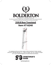 Bolderton 716240 Manual