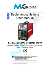 MK Welding Multi-GMAW 200 DP PFC User Manual