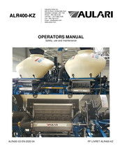 AULARI ALR400-KZ Operator's Manual