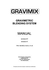 Ferlin GRAVIMIX 5 Manual