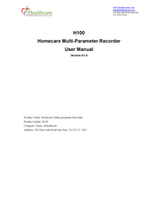eHealthcare H100 User Manual
