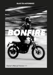 Black Tea Motorbikes BONFIRE Owner's Manual