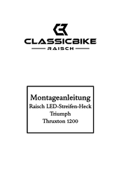 CLASSICBIKE RAISCH Raisch LED-Stripe-Kit Mounting Instruction