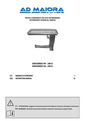 AD Maiora ERGOMED 99-2M-E Instruction Manual